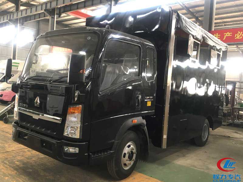 Howo clw5281howo chariot alimentaire mobile (grande taille)