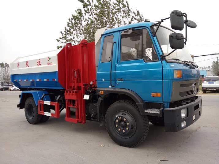 Dongfeng 10000L CLW5160ZZZ4 Hanging Barrel Garbage Truck