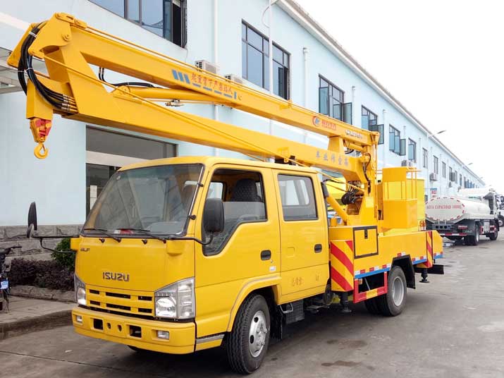 ISUZU 12-16m CLW5050JGKQ4  high altitude operation truck