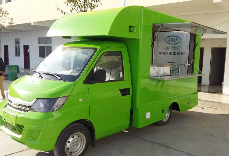 Dongfeng clw5022xsh4 chariot alimentaire mobile