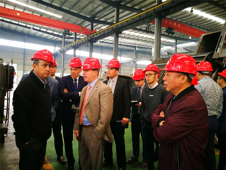 April 2017,Korea Daewoo (Mexico) business delegation visited Chengli Group to reach a strategic cooperation agreement